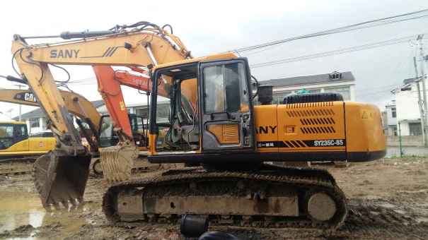 陕西出售转让二手8973小时2009年三一重工SY235C挖掘机