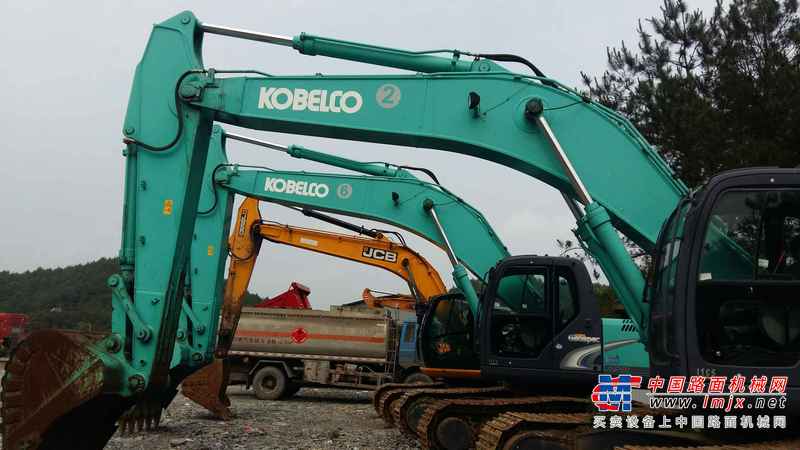 贵州出售转让二手456小时2011年神钢SK350LC挖掘机