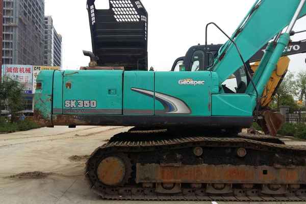 贵州出售转让二手6865小时2010年神钢SK330挖掘机