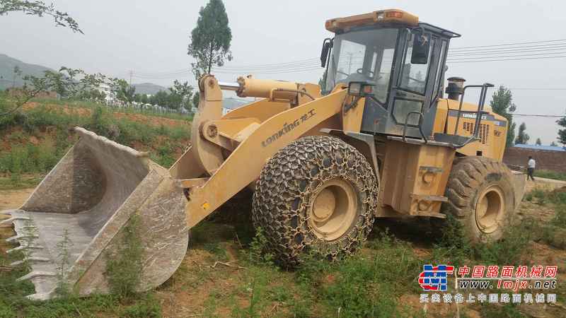 河南出售转让二手6000小时2011年龙工LG855B装载机