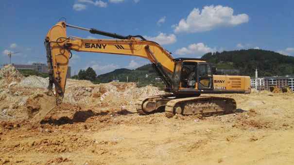 贵州出售转让二手7390小时2012年三一重工SY465H挖掘机