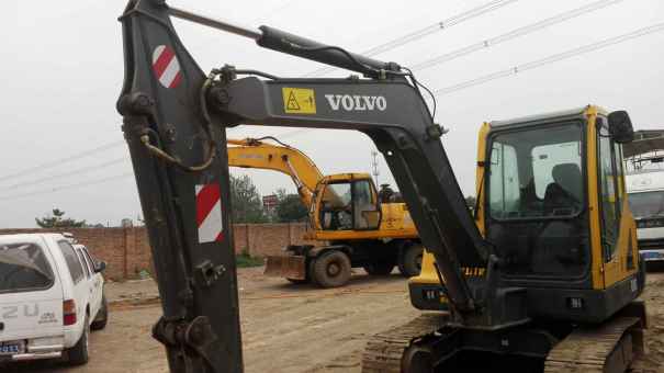 山西出售转让二手500小时2013年沃尔沃EC55B挖掘机