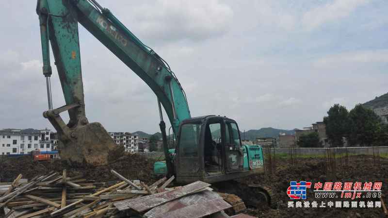 江西出售转让二手12000小时2009年神钢SK210挖掘机