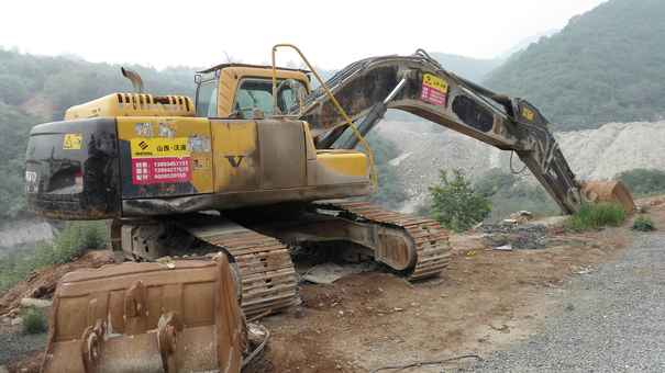 山西出售转让二手9130小时2008年沃尔沃EC240B挖掘机