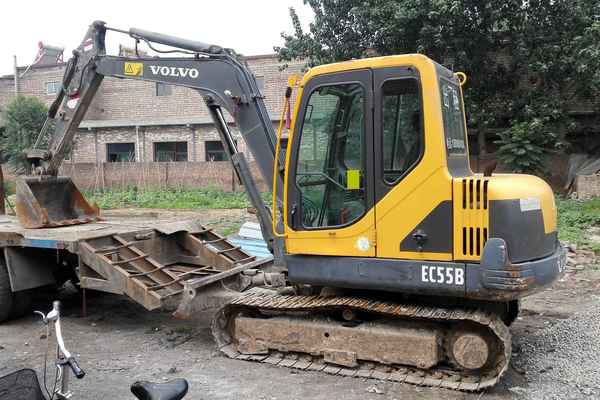 山西出售转让二手5100小时2011年沃尔沃EC55B挖掘机