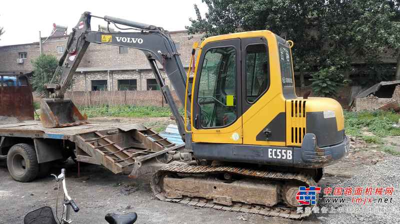 山西出售转让二手5100小时2011年沃尔沃EC55B挖掘机