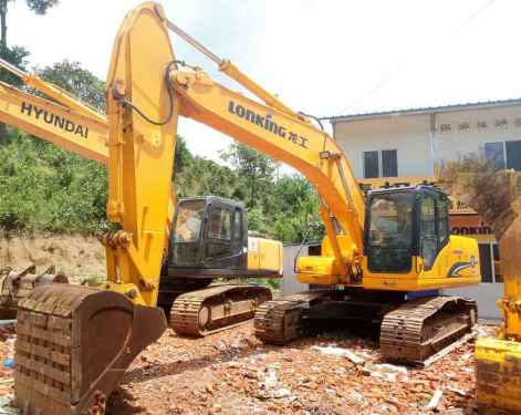 云南出售转让二手3990小时2012年龙工LG6235挖掘机
