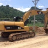 贵州出售转让二手3700小时2010年卡特彼勒320DGC挖掘机