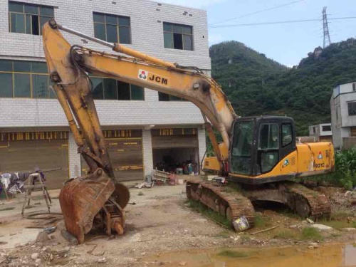 贵州出售转让二手9000小时2010年山重建机JCM921C挖掘机