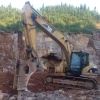 贵州出售转让二手16000小时2007年卡特彼勒320C挖掘机
