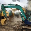 江西出售转让二手10000小时2009年石川岛IHI60NS挖掘机