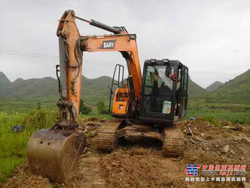 贵州出售转让二手3600小时2014年三一重工SY75C挖掘机