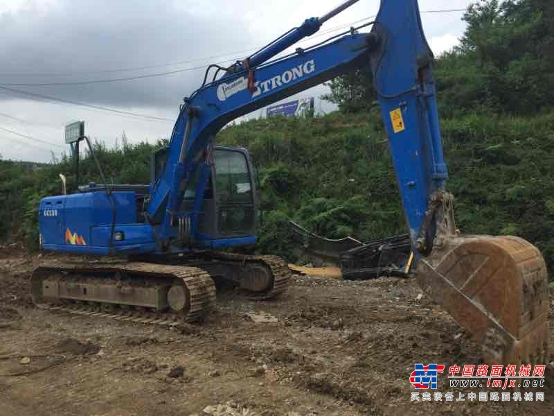 贵州出售转让二手4500小时2012年山重建机GC138挖掘机