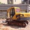 贵州出售转让二手5000小时2012年玉柴YC85挖掘机
