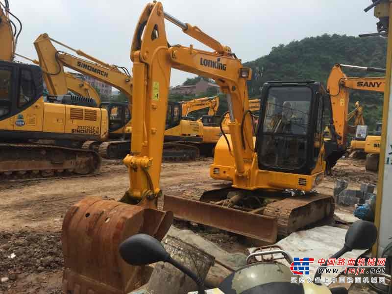 江西出售转让二手4100小时2012年龙工LG6060D挖掘机