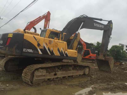 贵州出售转让二手7500小时2012年沃尔沃EC290BLC挖掘机