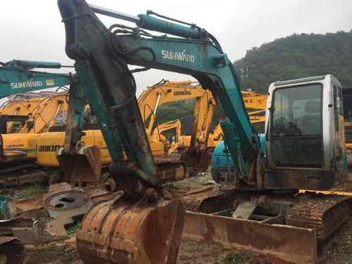 江西出售转让二手4000小时2013年山河智能SWE70N9挖掘机