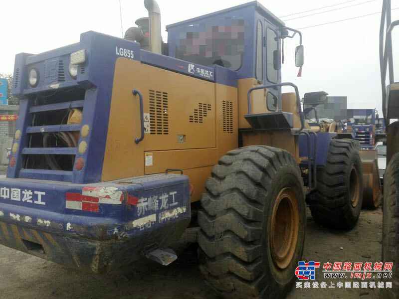 辽宁出售转让二手9300小时2008年龙工LG855装载机