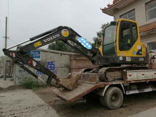 山西出售转让二手4600小时2013年沃尔沃EC55B挖掘机
