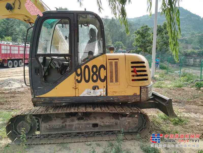 陕西出售转让二手8000小时2008年柳工908C挖掘机