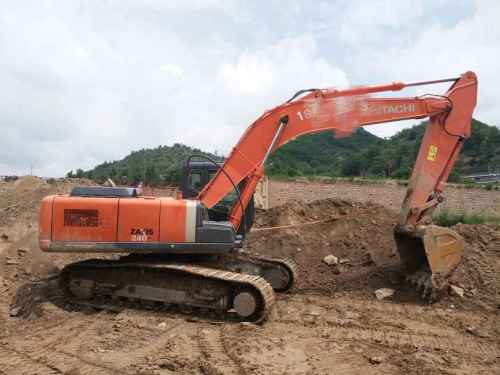 陕西出售转让二手6000小时2012年日立ZX240挖掘机