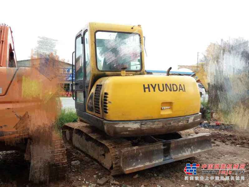 云南出售转让二手6380小时2010年现代R55挖掘机