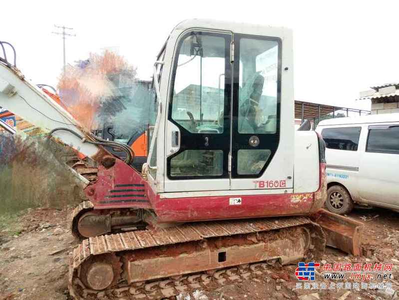 云南出售转让二手5260小时2010年竹内TB160C挖掘机