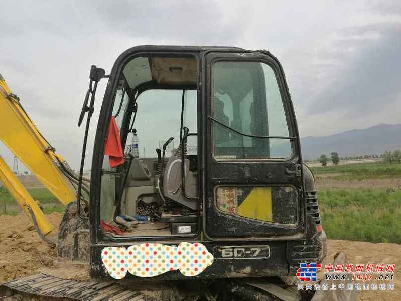 山西出售转让二手4600小时2013年现代R55挖掘机