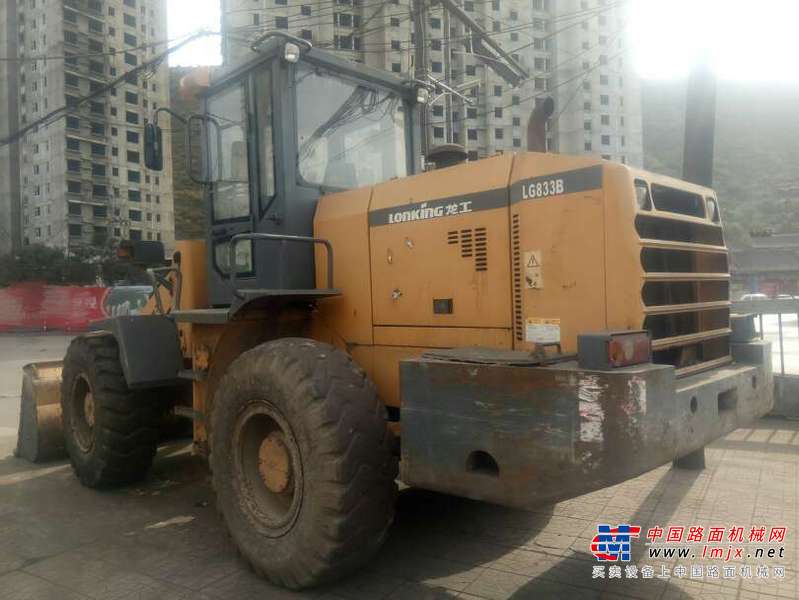 山西出售转让二手3000小时2011年龙工LG833B装载机