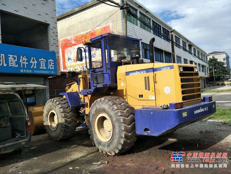 江西出售转让二手5000小时2013年龙工LG853装载机