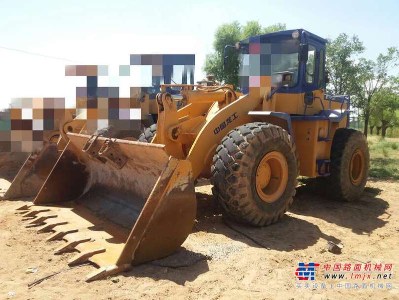 陕西出售转让二手5000小时2009年龙工LG855装载机