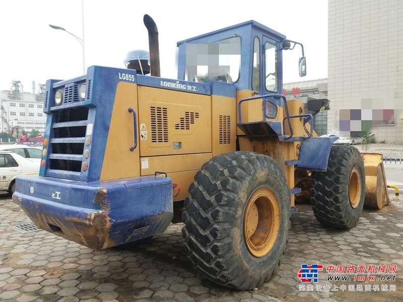 陕西出售转让二手5000小时2009年龙工LG855装载机