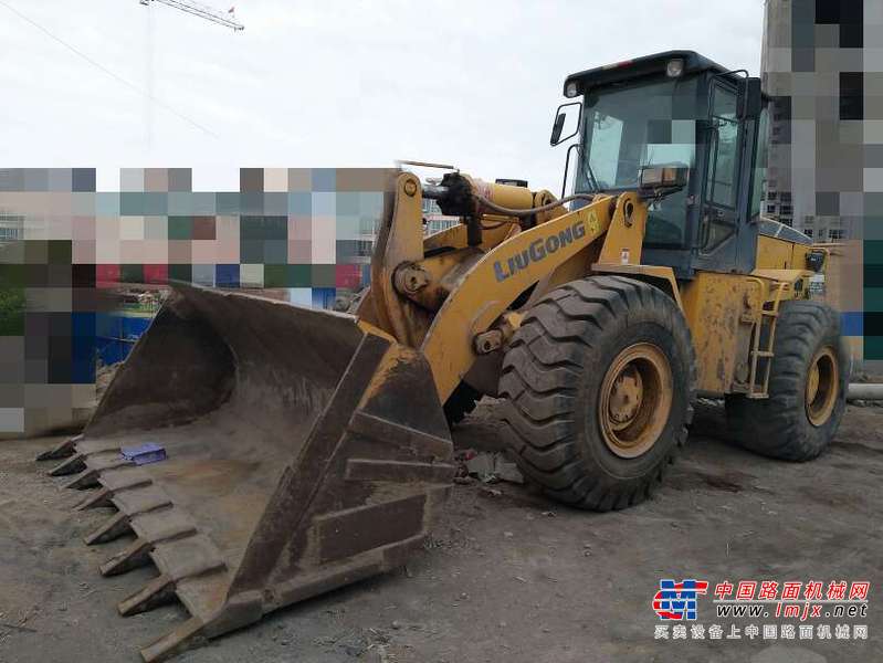 甘肃出售转让二手5000小时2009年柳工CLG855装载机