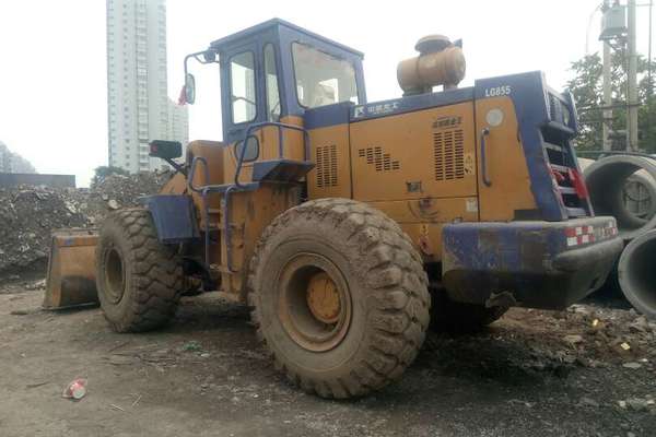 山西出售转让二手3500小时2009年龙工LG855装载机