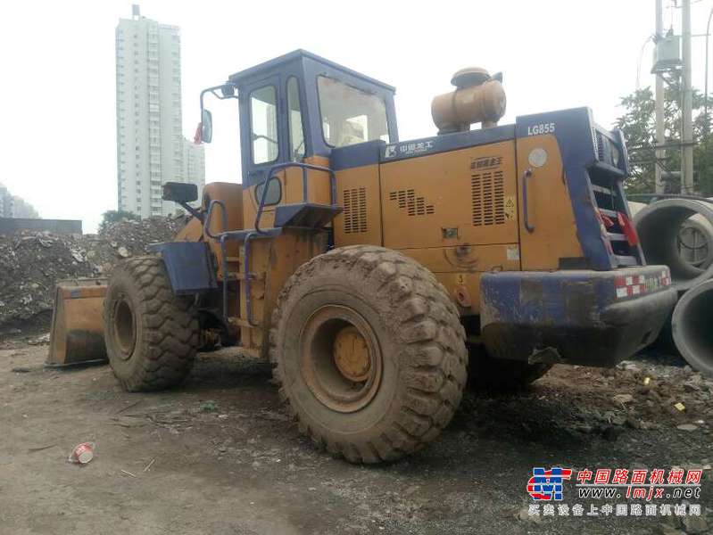 山西出售转让二手3500小时2009年龙工LG855装载机