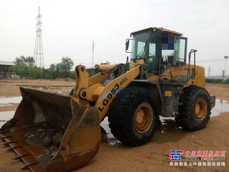 辽宁出售转让二手8000小时2006年临工LG953装载机