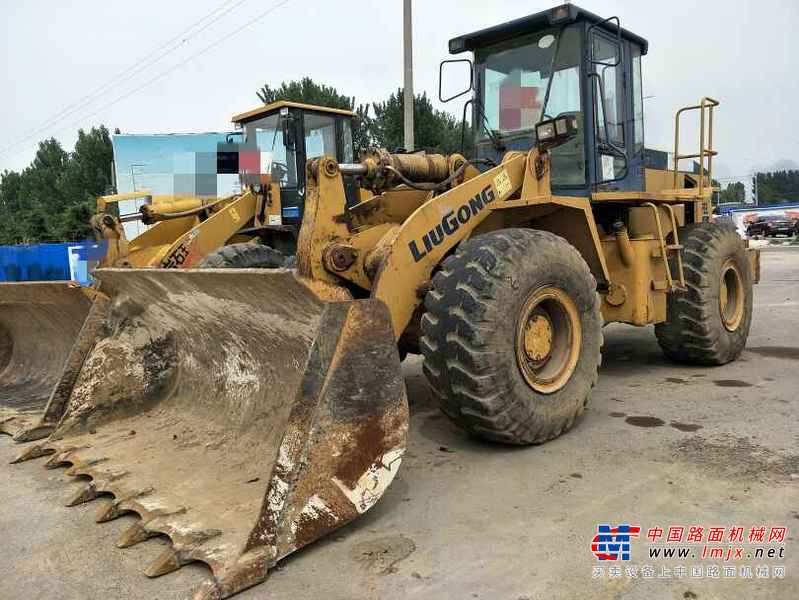 河南出售转让二手3000小时2008年柳工CLG856装载机