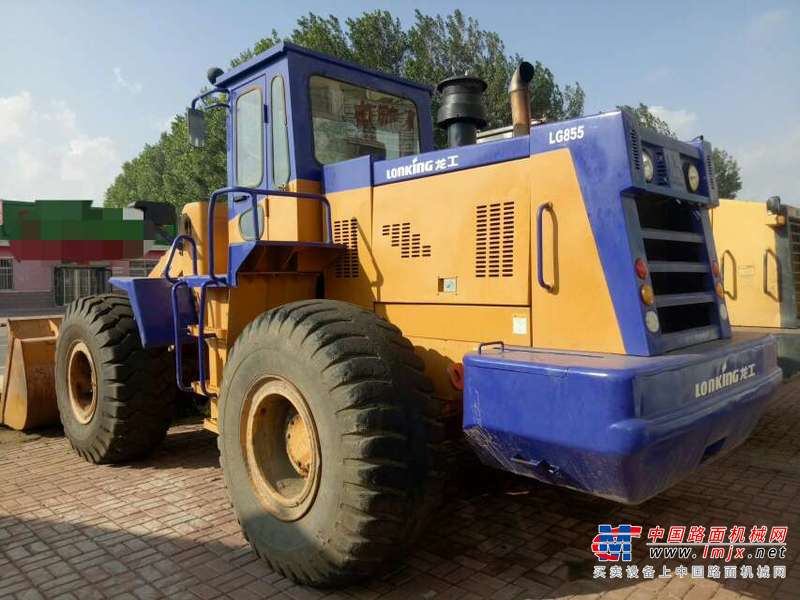 辽宁出售转让二手7000小时2009年龙工LG855装载机