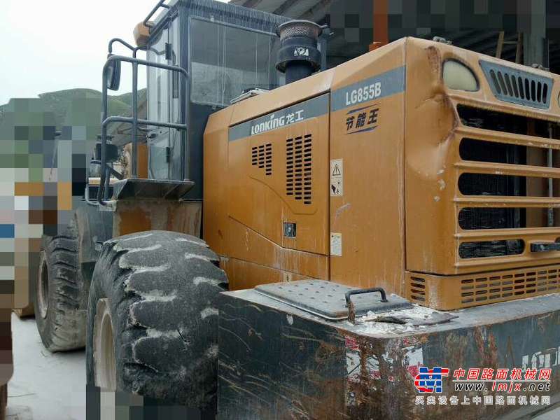 辽宁出售转让二手5500小时2010年龙工LG855B装载机