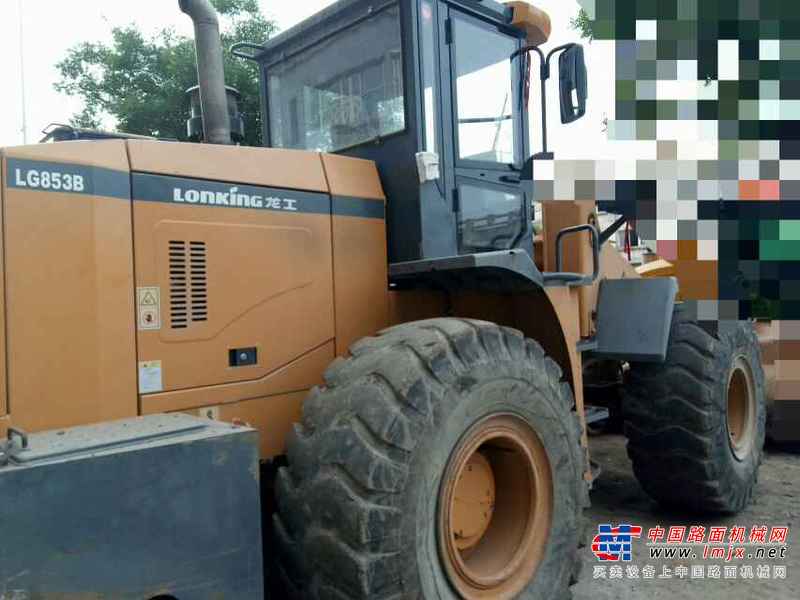 辽宁出售转让二手7500小时2011年龙工LG853B装载机