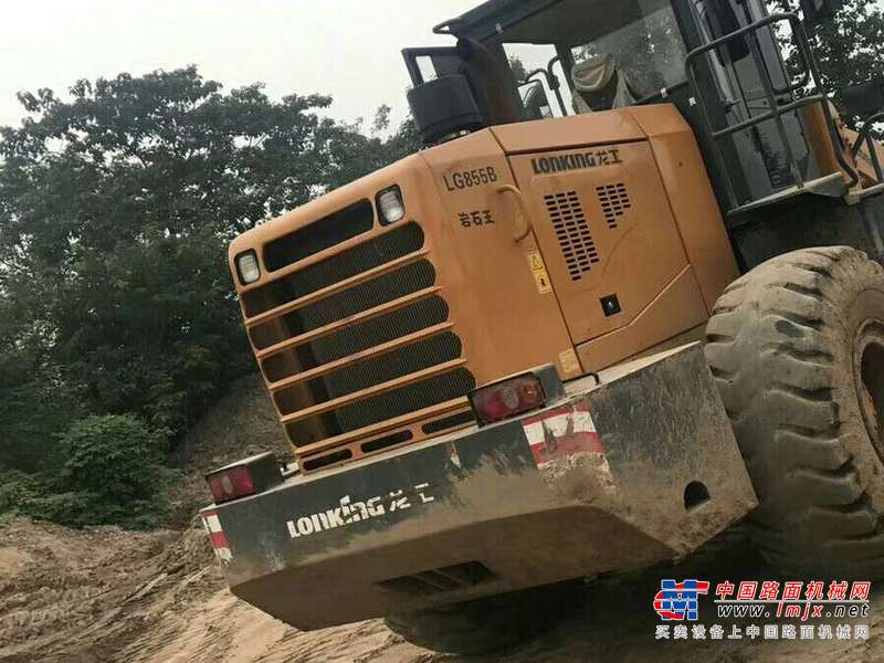 陕西出售转让二手3200小时2009年龙工LG855B装载机