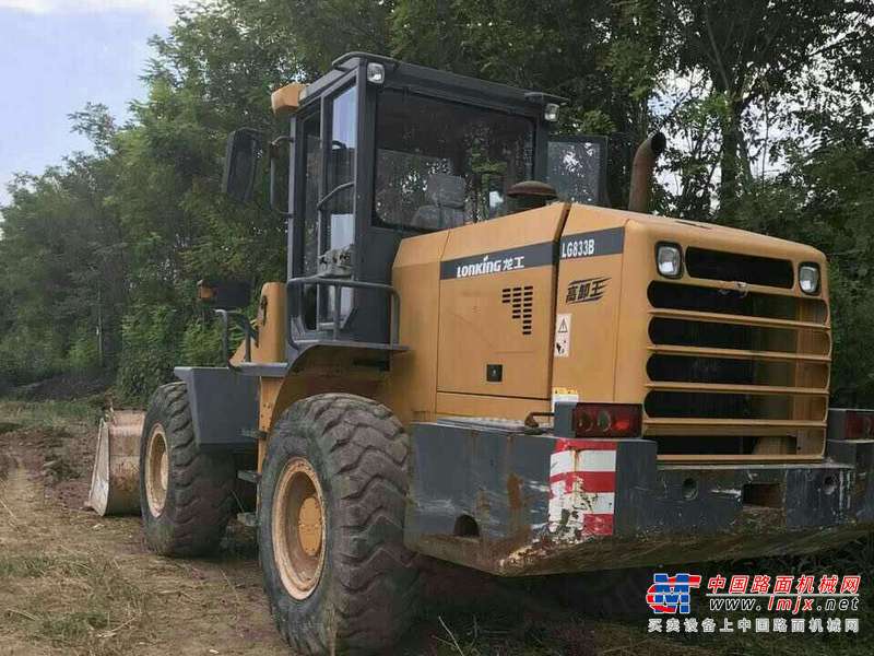 陕西出售转让二手2100小时2011年龙工LG833B装载机
