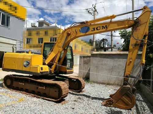 云南出售转让二手3800小时2013年山重建机JCM913D挖掘机