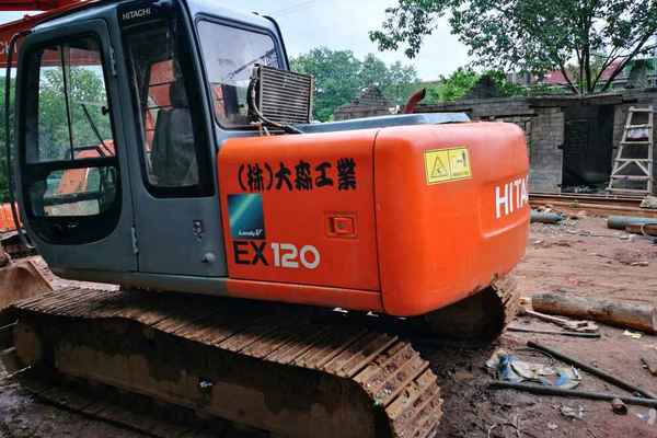 江西出售转让二手15000小时2002年日立EX120挖掘机