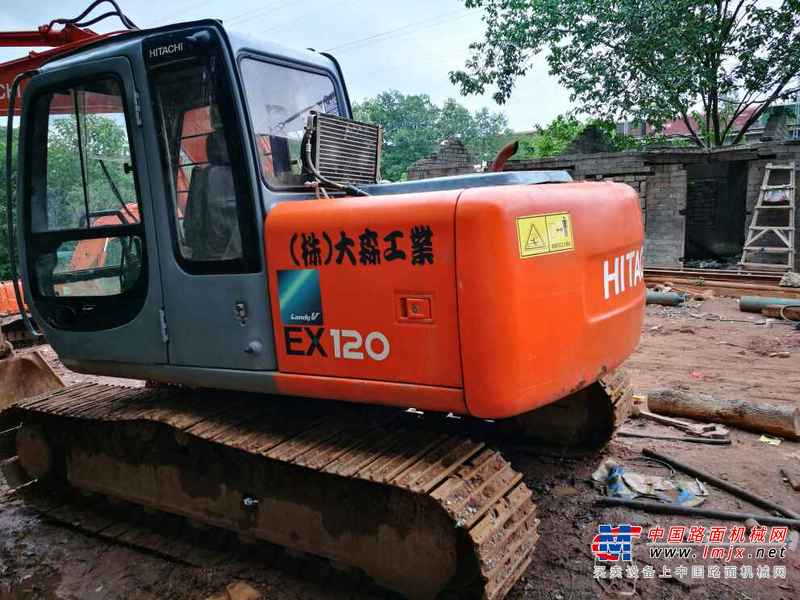 江西出售转让二手15000小时2002年日立EX120挖掘机