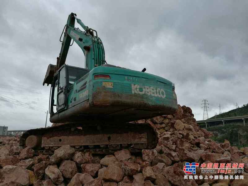 云南出售转让二手10900小时2010年神钢SK250挖掘机