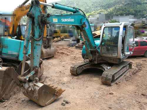 云南出售转让二手9000小时2011年山河智能SWE70N9挖掘机