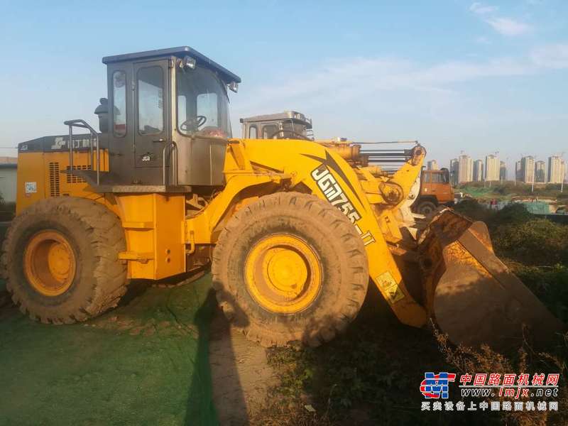 陕西出售转让二手3000小时2010年晋工JGM755II装载机