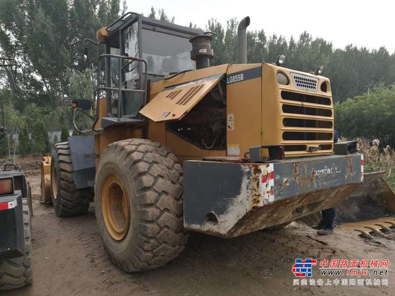 山西出售转让二手3500小时2010年龙工LG855B装载机