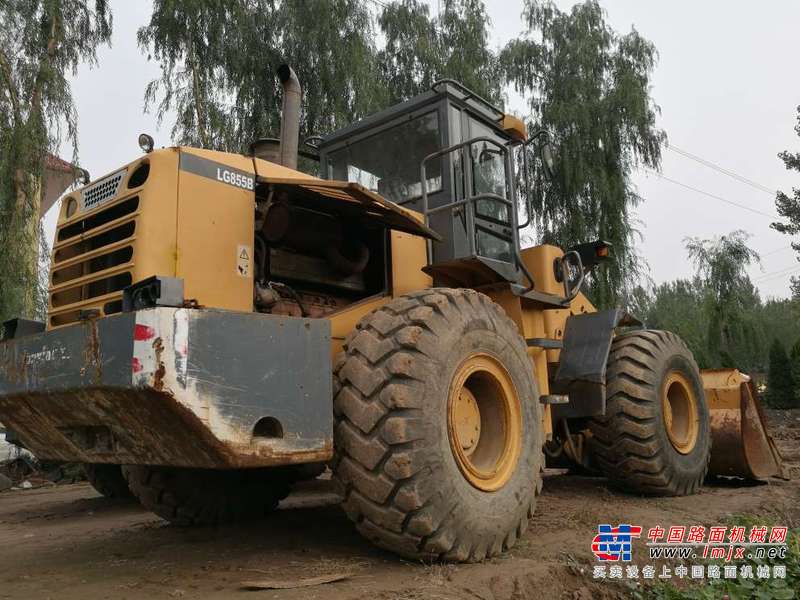 山西出售转让二手3500小时2010年龙工LG855B装载机